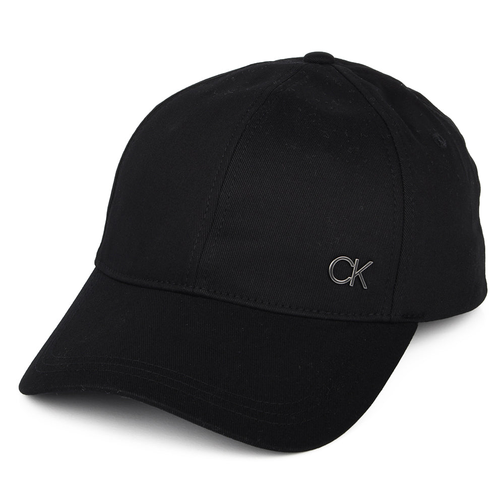 Casquette Metal CK Enamel noir CALVIN KLEIN