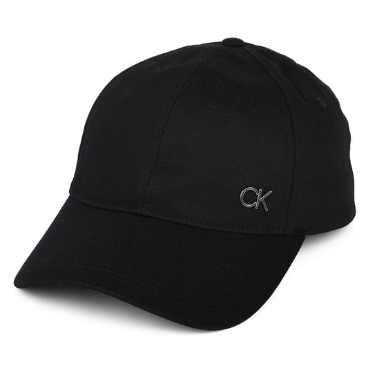 Casquette Metal CK Enamel noir CALVIN KLEIN