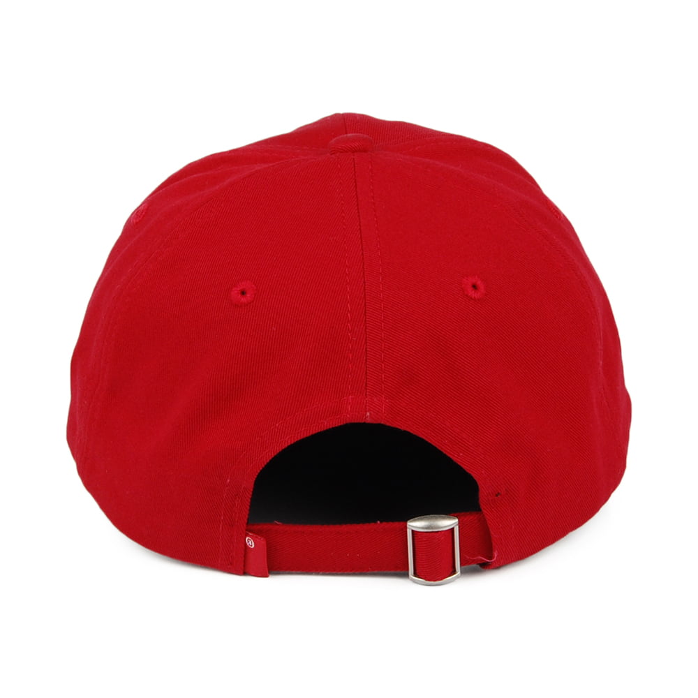 Casquette Box Tab rouge avec étiquette vierge LEVI'S