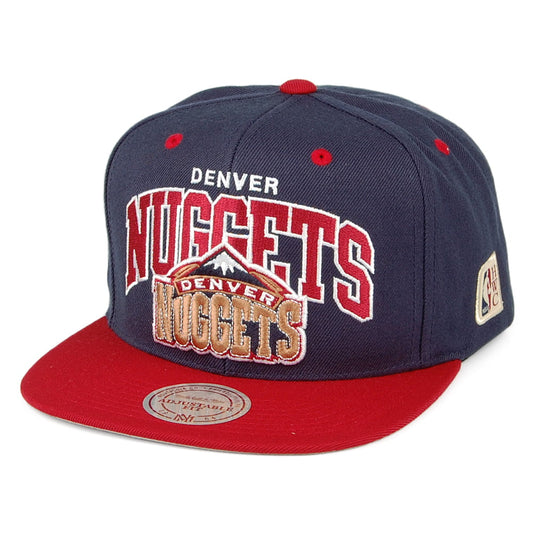 Casquette Snapback NBA Arch 2 Tone Denver Nuggets marine-bordeaux MITCHELL & NESS