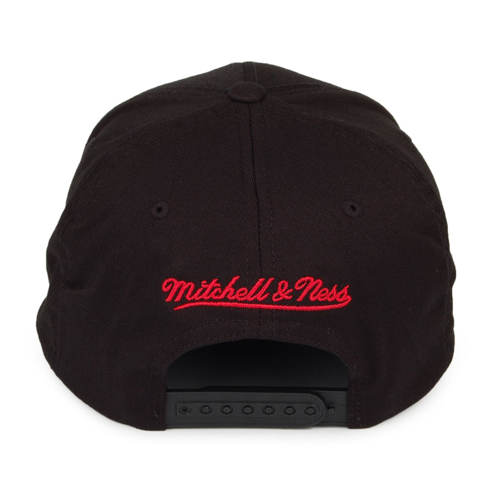 Casquette Snapback NBA Blocked 110 Chicago Bulls noir MITCHELL & NESS