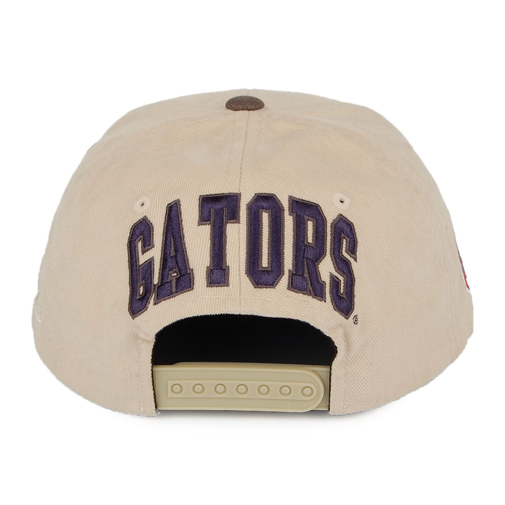 Casquette Snapback Blockhead Deadstock Florida Gators beige MITCHELL & NESS