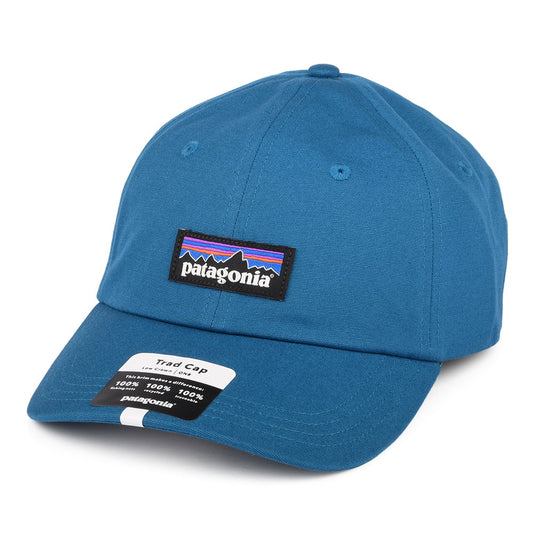 Casquette en Coton Bio P-6 Label Trad bleu sarcelle PATAGONIA