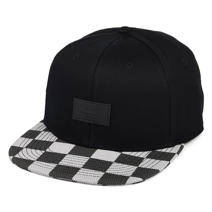 Casquette Snapback à Carreaux Allover It noir-blanc VANS