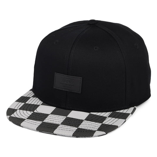 Casquette Snapback à Carreaux Allover It noir-blanc VANS