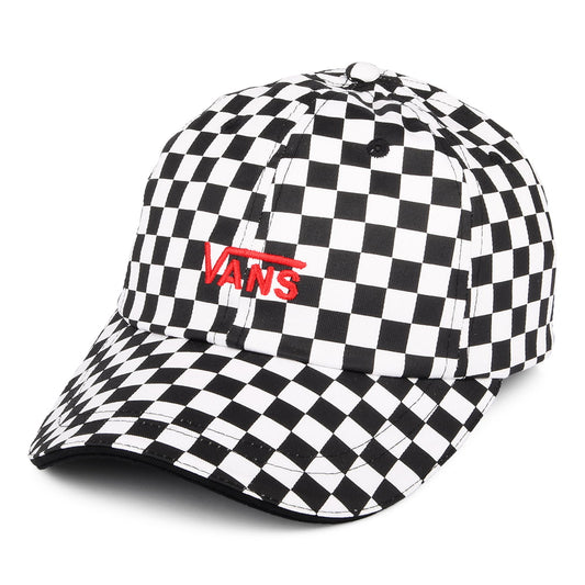 Casquette à Motif en Damier High Standard noir-blanc VANS