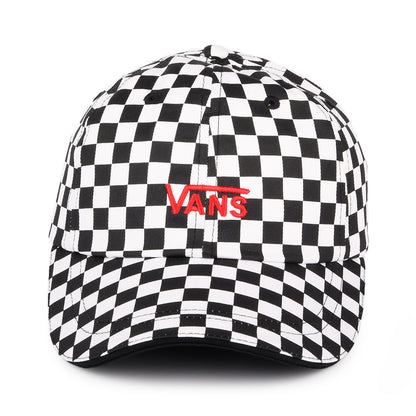 Casquette à Motif en Damier High Standard noir-blanc VANS
