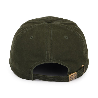 Casquette en Toile de Coton Cooper Hill XXI olive foncé TIMBERLAND