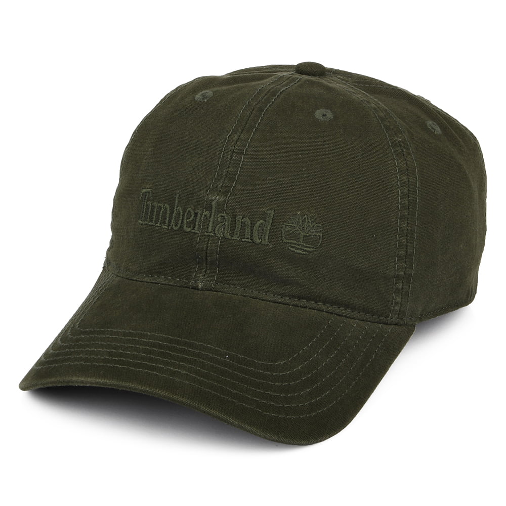 Casquette en Toile de Coton Cooper Hill XXI olive foncé TIMBERLAND