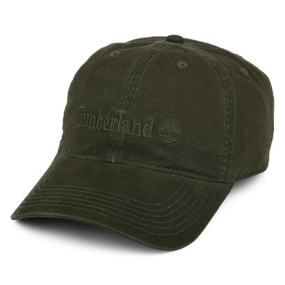 Casquette en Toile de Coton Cooper Hill XXI olive foncé TIMBERLAND