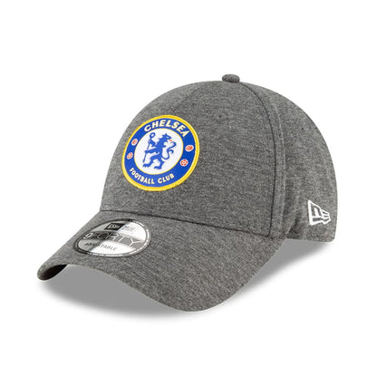 Casquette 9FORTY Chelsea FC Lion Crest en Jersey gris NEW ERA
