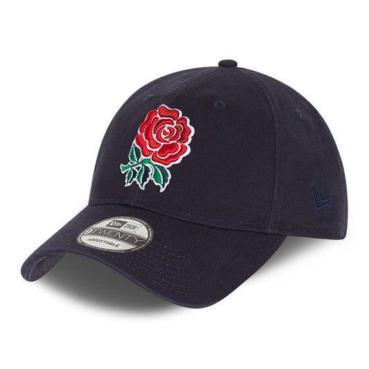 Casquette 9TWENTY Casual Classic England Rugby bleu marine NEW ERA