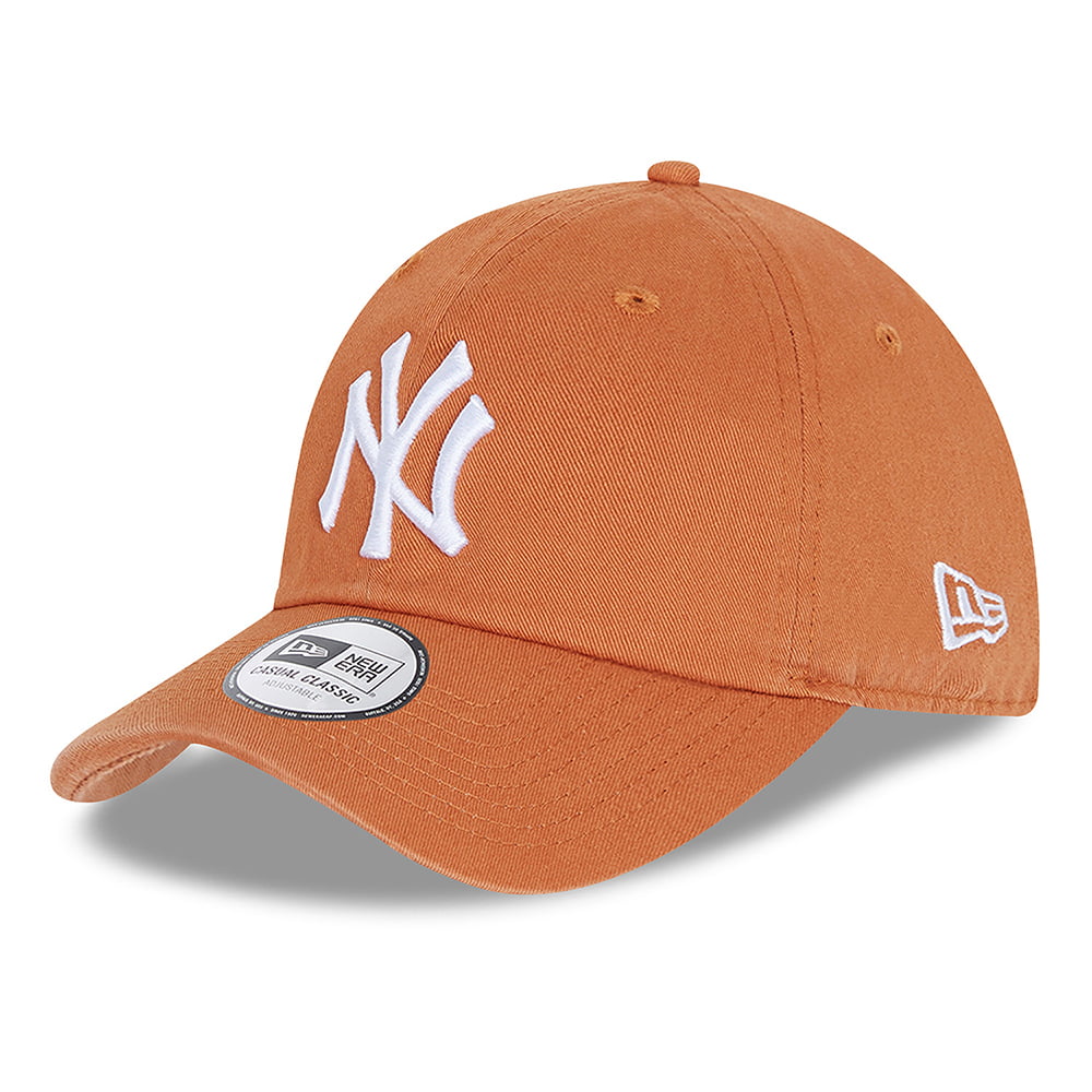Casquette 9TWENTY MLB Casual Classic New York Yankees toffee-blanc NEW ERA