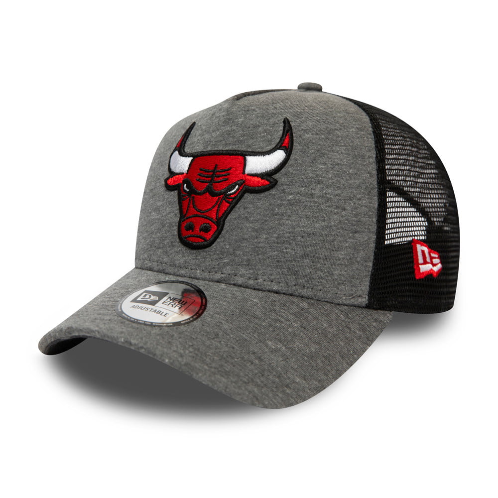 Casquette Trucker NBA Jersey Essential Chicago Bulls graphite NEW ERA