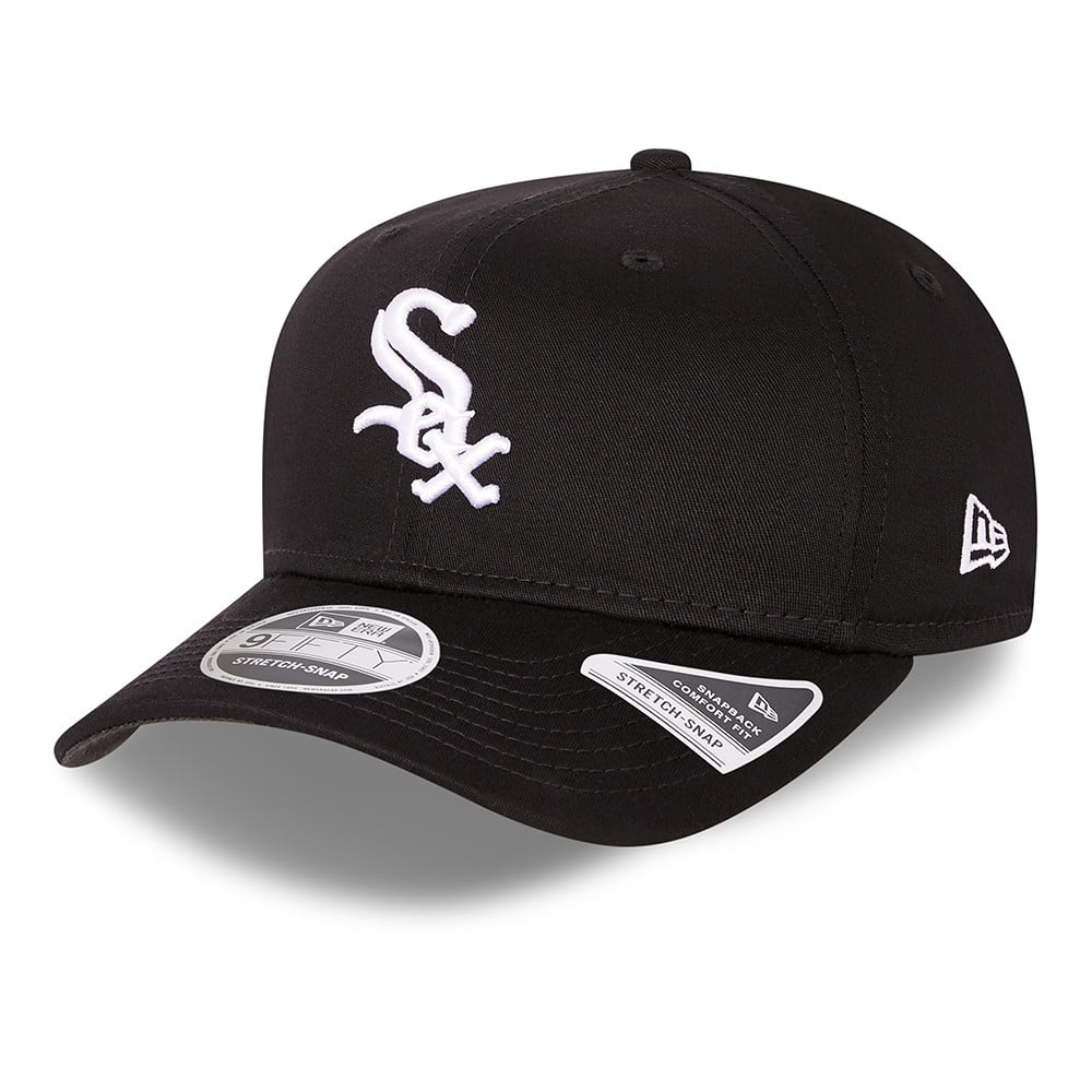 Casquette 9FIFTY MLB League Essential Stretch Snap Chicago White Sox noir NEW ERA