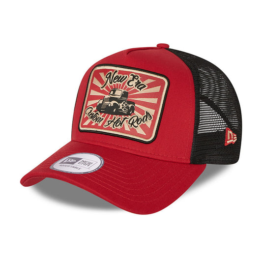 Casquette Trucker A-Frame Hot Rod écarlate NEW ERA