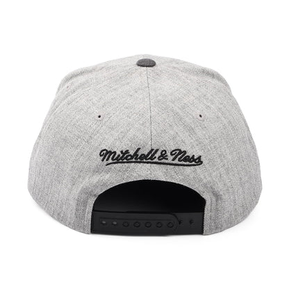 Casquette Snapback NBA Dual Heather L.A. Lakers gris chiné MITCHELL & NESS