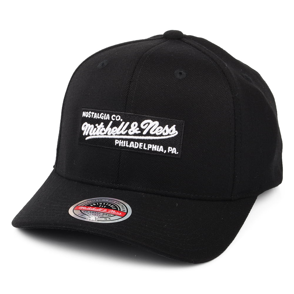 Casquette Snapback Box Logo Redline noir MITCHELL & NESS