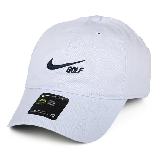 Casquette Heritage 86 Washed Solid bleu clair NIKE GOLF
