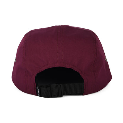 Casquette 5 Panel Foundation bordeaux THE QUIET LIFE