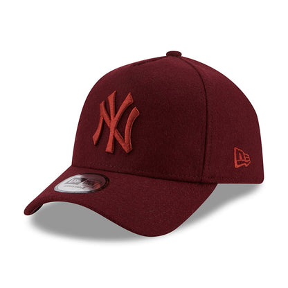 Casquette 9FORTY MLB Melton E-Frame New York Yankees bordeaux NEW ERA