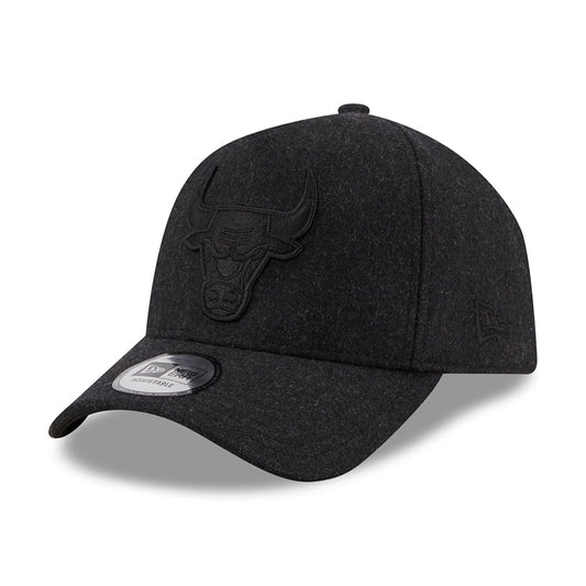 Casquette 9FORTY NBA Melton E-Frame Chicago Bulls noir NEW ERA