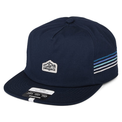 Casquette Snapback Line Logo Ridge Stripe Funfarer bleu marine PATAGONIA