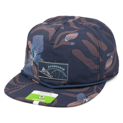 Casquette Strapback Recyclée Non Structurée Snowfarer bleu marine-multi PATAGONIA