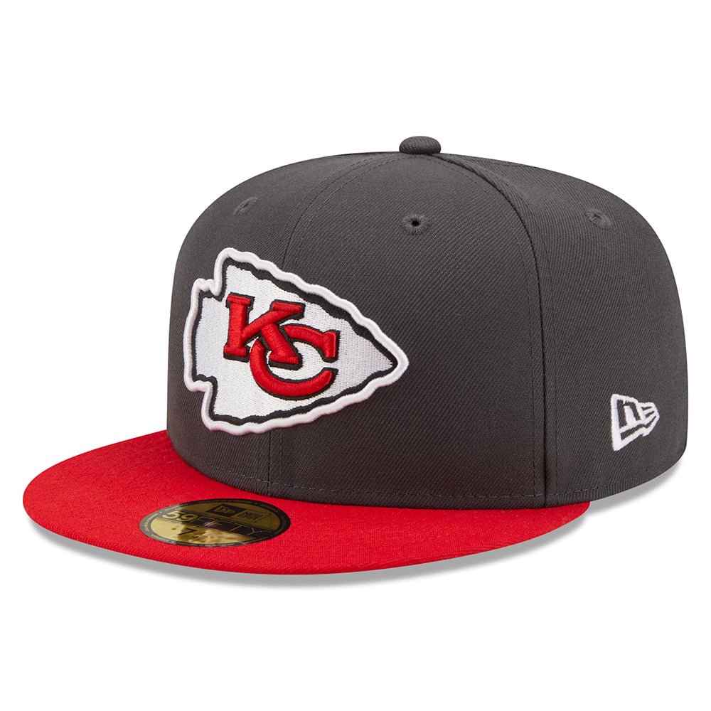 Casquette 59FIFTY NFL OTC Kansas City Chiefs graphite-rouge NEW ERA