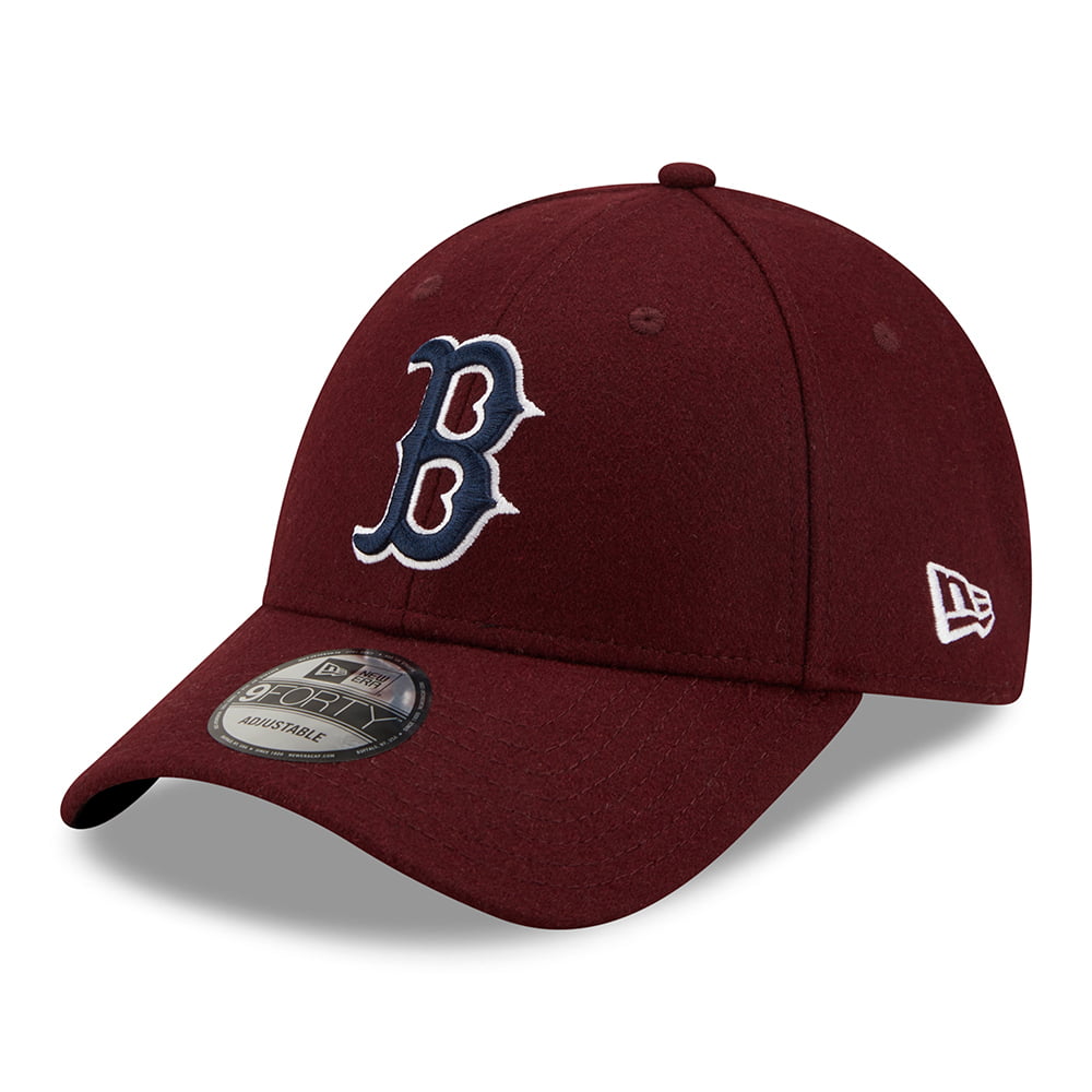 Casquette 9FORTY MLB Winterized The League Boston Red Sox bordeaux NEW ERA
