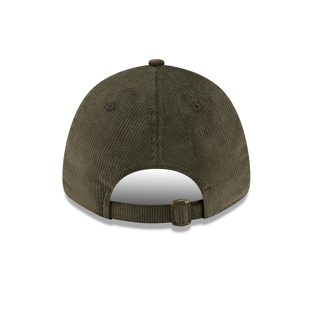 Casquette 9FORTY MLB Cord Fabric New York Yankees olive NEW ERA