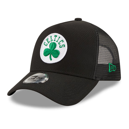 Casquette Trucker A-Frame NBA Black Base Boston Celtics noir NEW ERA