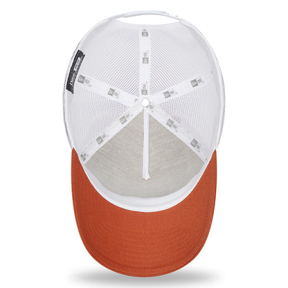 Casquette Trucker A-Frame NE Camp Patch ocre NEW ERA