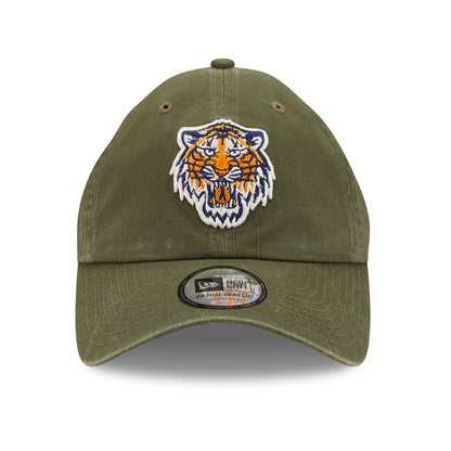 Casquette 9TWENTY MLB League Essential Casual Classic Detroit Tigers olive NEW ERA