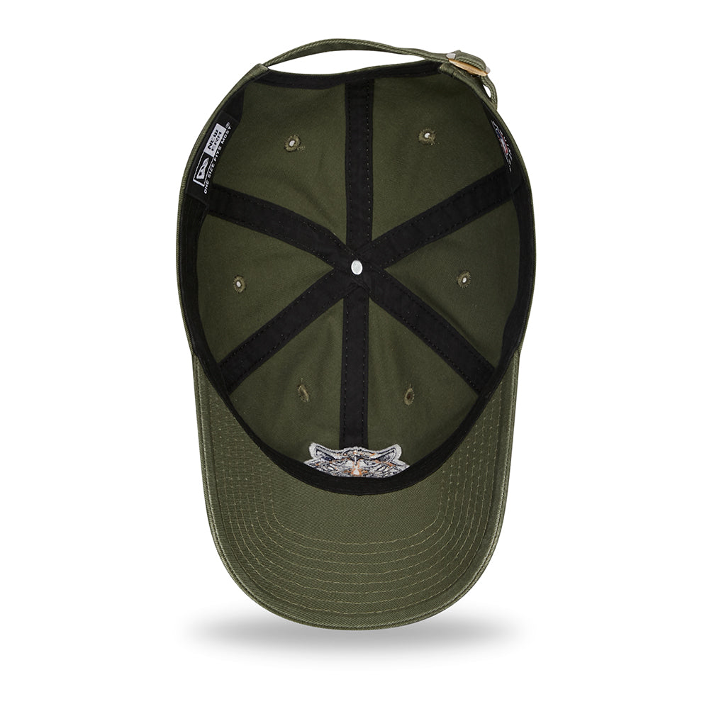 Casquette 9TWENTY MLB League Essential Casual Classic Detroit Tigers olive NEW ERA