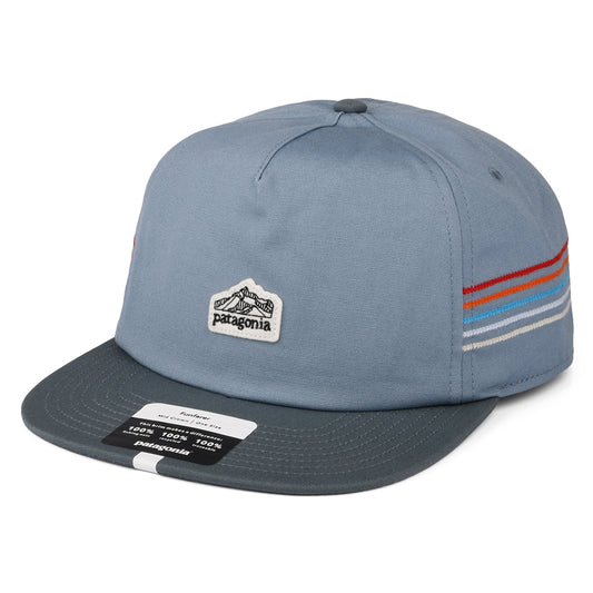 Casquette Snapback Line Logo Ridge Stripe Funfarer bleu fumé PATAGONIA