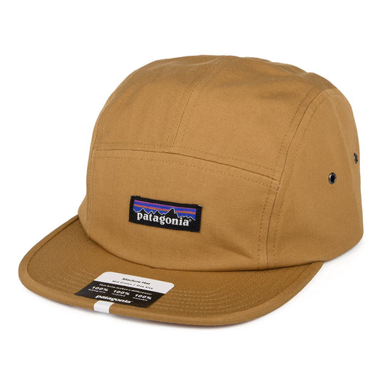 Casquette 5 Panel en Coton Bio Maclure ocre PATAGONIA