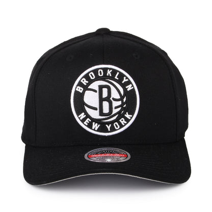 Casquette Snapback NBA Team Ground Stretch Brooklyn Nets noir MITCHELL & NESS