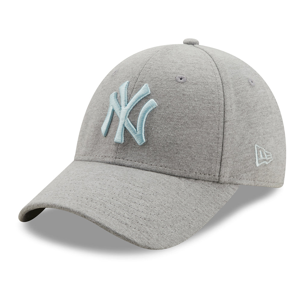 Casquette Femme 9FORTY MLB Jersey New York Yankees gris-bleu clair NEW ERA