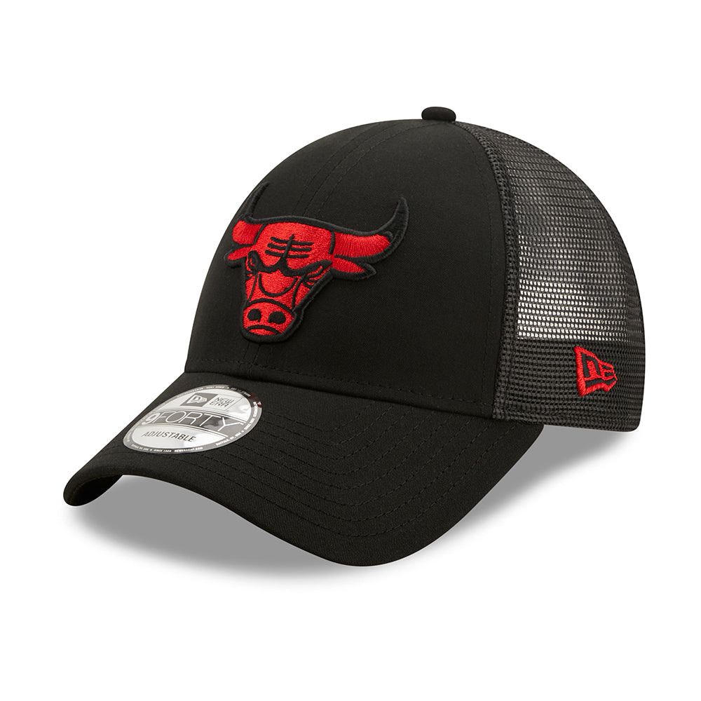 Casquette Trucker 9FORTY NBA Home Field Chicago Bulls noir NEW ERA