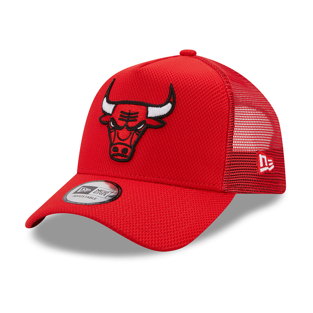 Casquette Trucker A-Frame 9FORTY NBA Diamond Era Chicago Bulls rouge NEW ERA