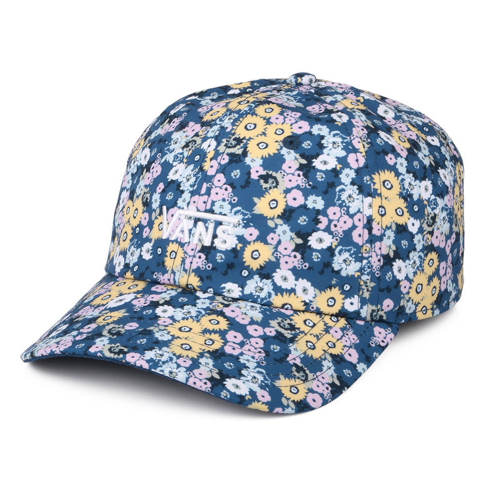 Casquette Court Side Printed Deco Ditsy bleu-jaune VANS