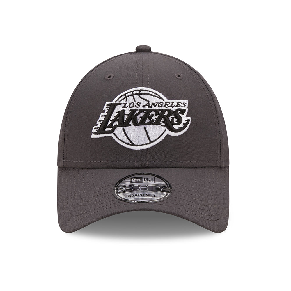 Casquette 9FORTY NBA Monochrome L.A. Lakers graphite NEW ERA