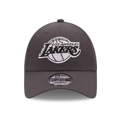 Casquette 9FORTY NBA Monochrome L.A. Lakers graphite NEW ERA