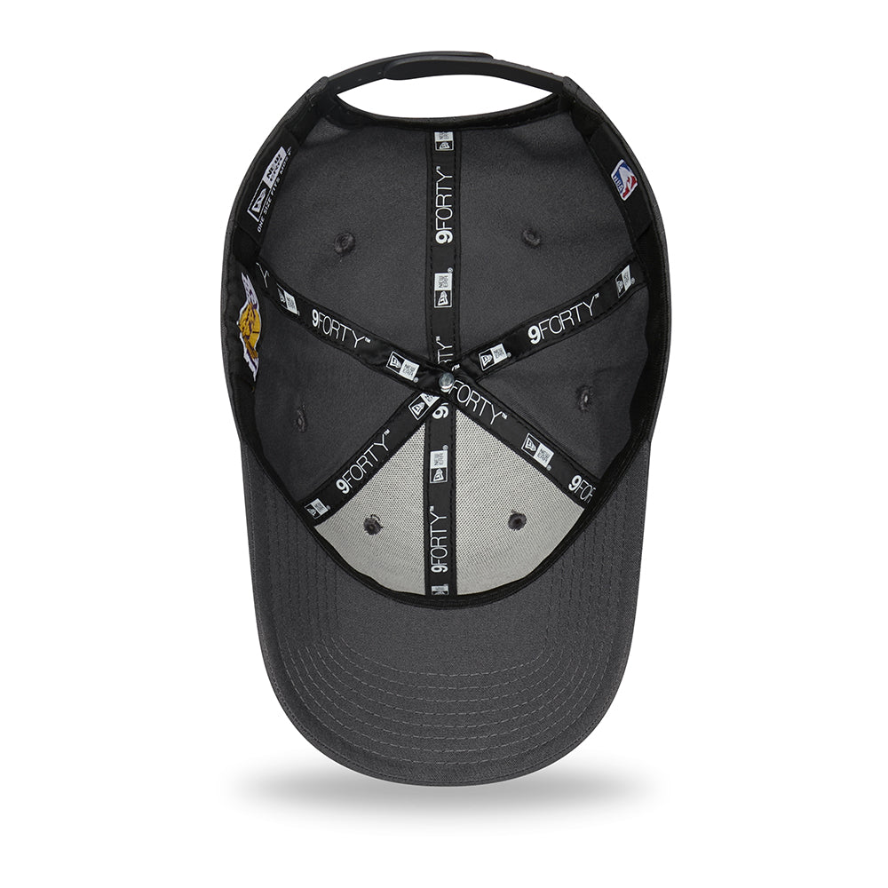 Casquette 9FORTY NBA Monochrome L.A. Lakers graphite NEW ERA