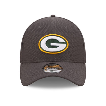 Casquette 39THIRTY NFL Hex Tech Green Bay Packers gris NEW ERA