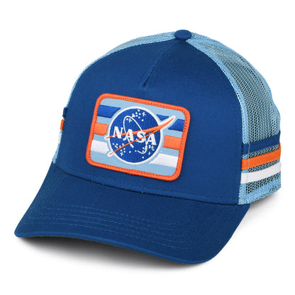 Casquette Trucker Tricolore bleu NASA