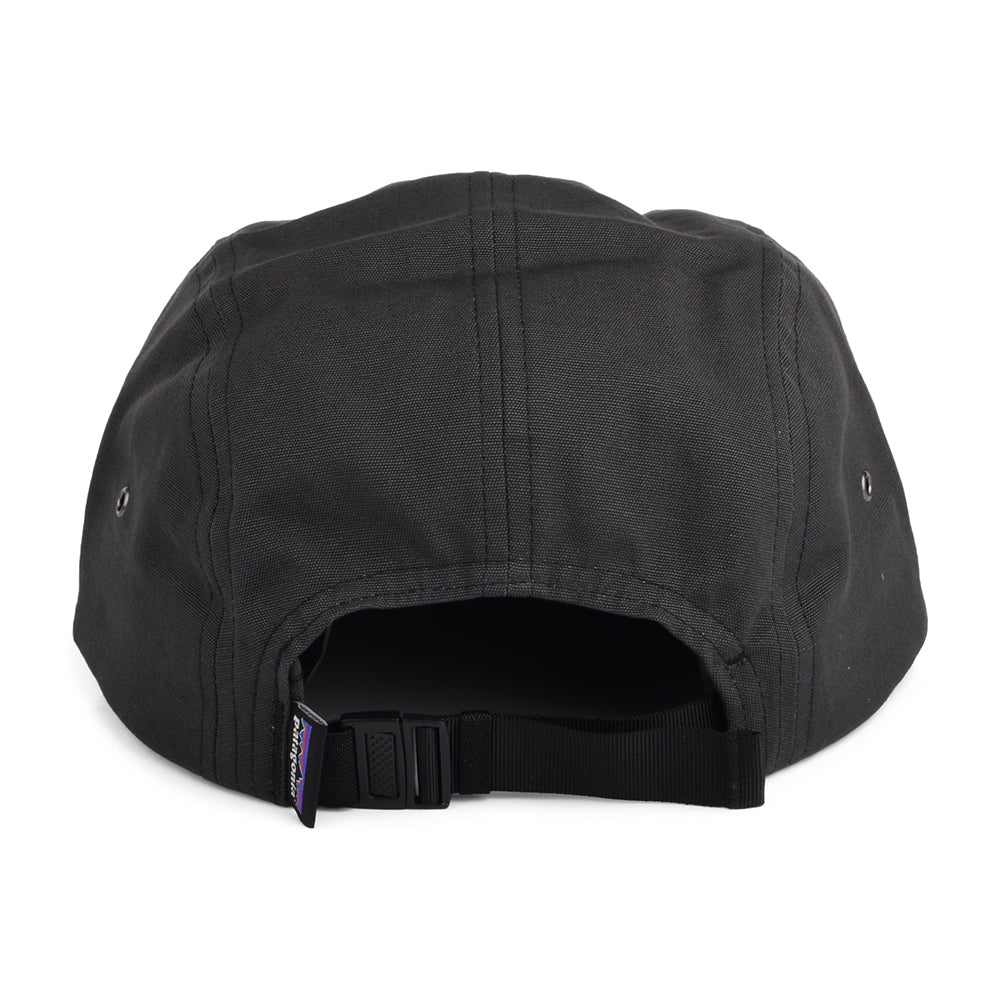 Casquette 5 Panel en Coton Bio Maclure noir PATAGONIA