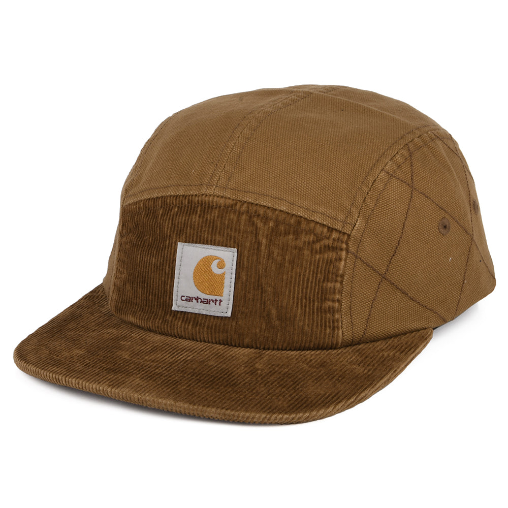 Casquette 5 Panel en Coton Bio Kirby marron CARHARTT WIP