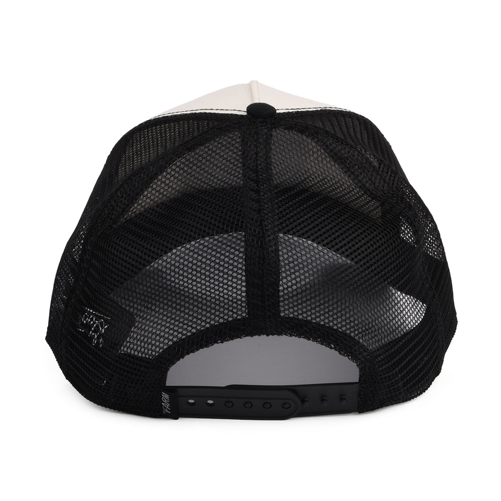 Casquette Trucker Cash Cow blanc-noir GOORIN